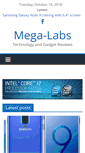 Mobile Screenshot of mega-labs.com